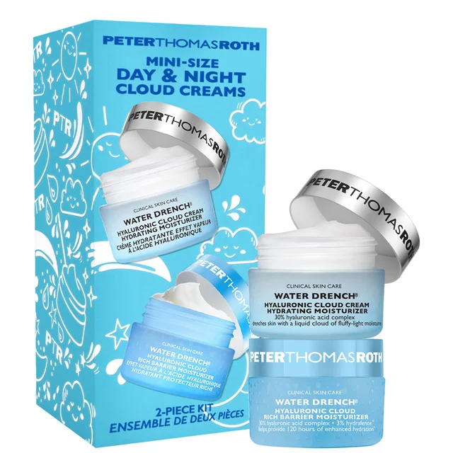 Peter Thomas Roth Water Drench Mini-Size Day & Night Cloud Creams (Worth £50)