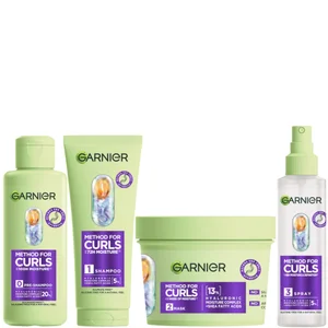 Garnier Method For Curls Full Routine - undefined undefined
