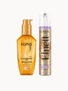 L'Oréal Paris Elvive Extraordinary Oil and Elnett Styling Bundle