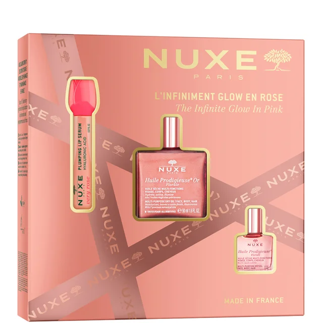 NUXE Christmas Giftset The Infinite Glow in Pink (Worth £49)