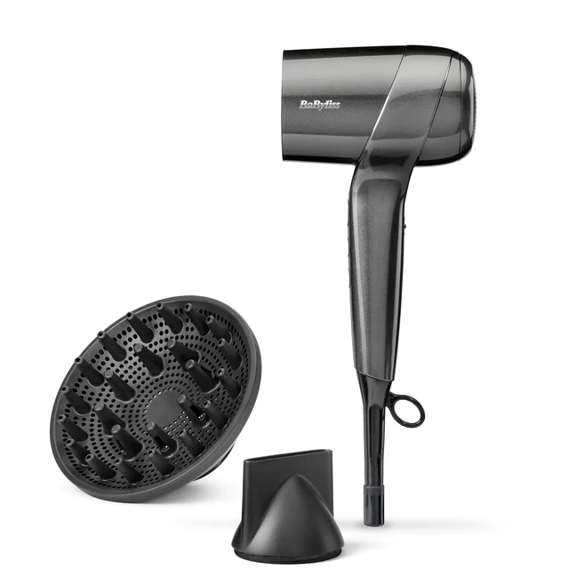 BaByliss Titanium Shine Digital Motor Lightweight Compact Hair Dryer