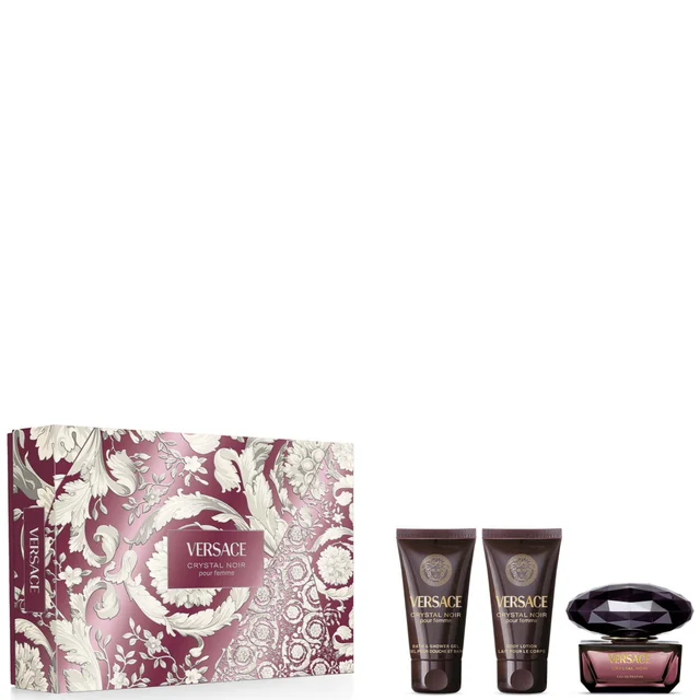 Versace Crystal Noir Eau de Parfum 50ml Set (Worth £121)