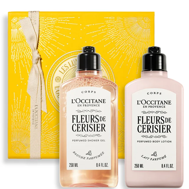 L'Occitane Fleurs De Cerisier Body Care Collection (Worth £46)
