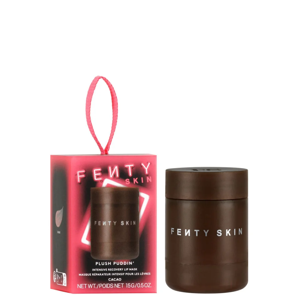 Fenty Skin Plush Puddin' Intensive Recovery Lip Mask 15g - Cacao Image 1