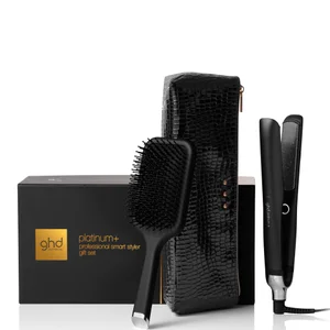 ghd Platinum+ Styler gift set with paddle brush and styler bag - undefined undefined