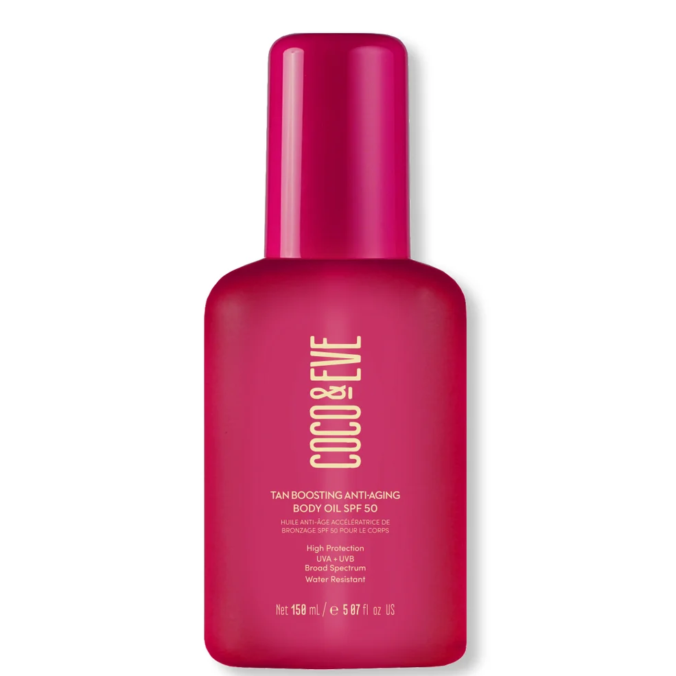 Coco & Eve Tan Boosting Anti-aging Body Oil SPF50 Image 1