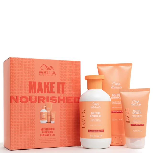 Wella Professionals Nutri Enrich Instant Nourishment Christmas Gift Set (Worth £44)