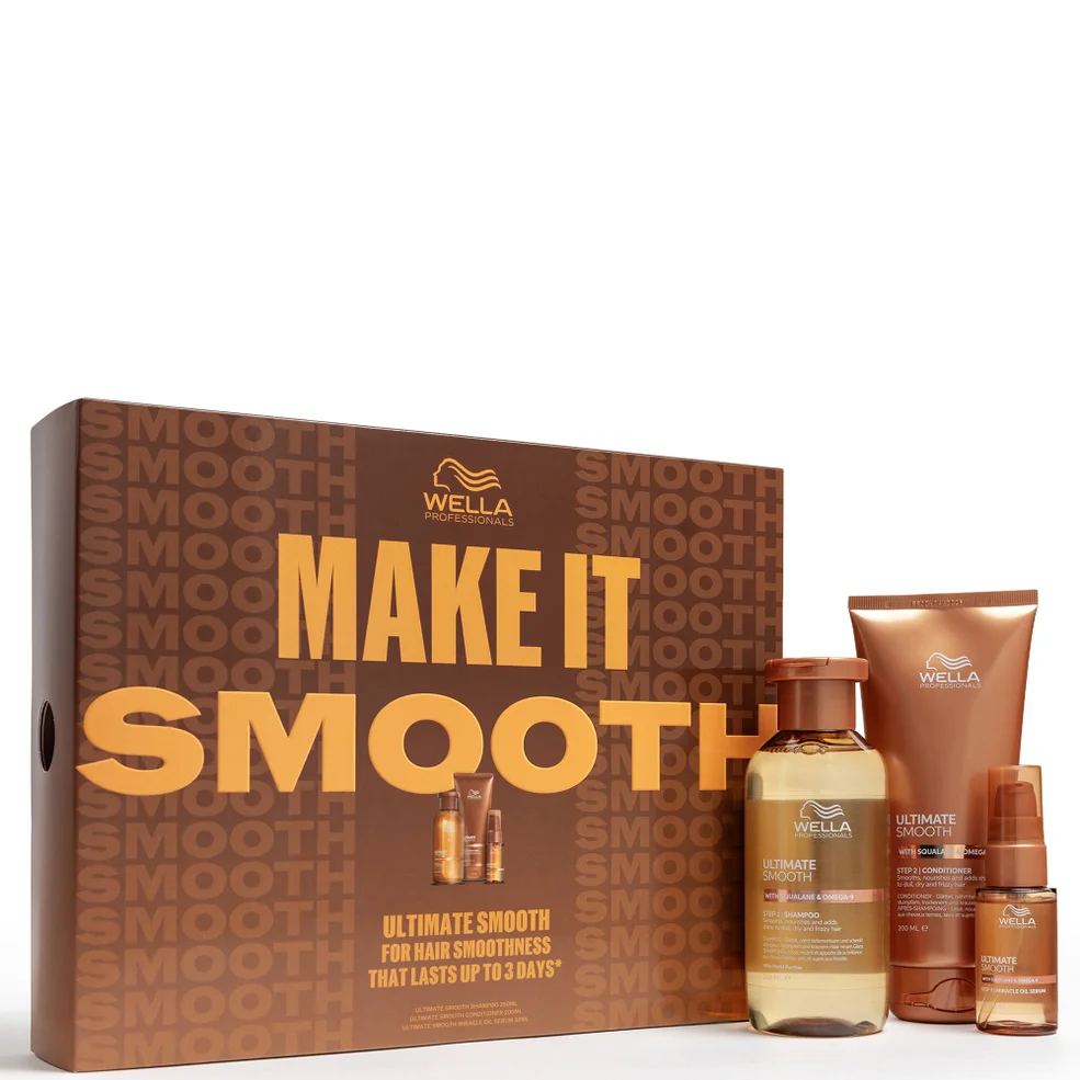 Frizzy Set Wella Professionals Ultimate Smooth Gift Set with Squalane & Omega 9 ...