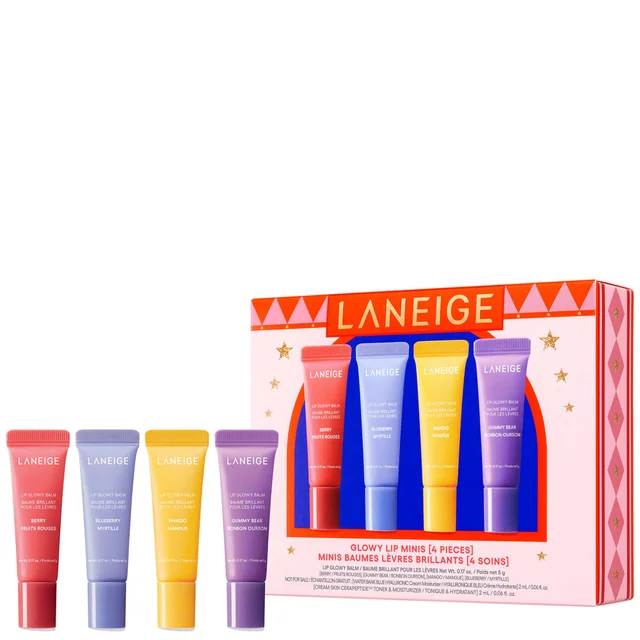 Laneige Mini Lip Glowy Balm Set (Worth £35)