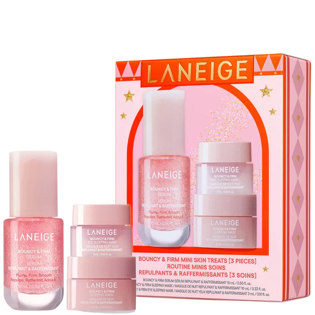 Laneige Bouncy & Firm Mini Skin Treats Set (Worth £29.03)