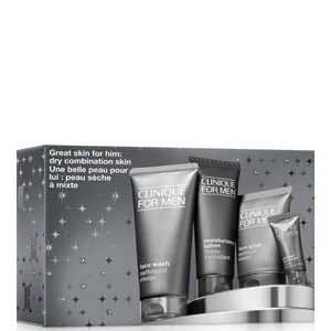 Great for Him: Clinique For Men Set For Dry Combination Skin (Worth £116) - undefined undefined