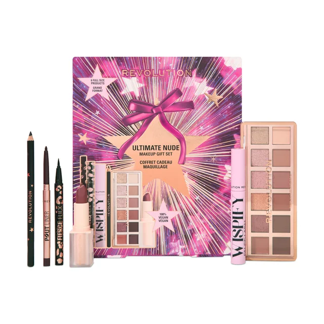 Revolution Ultimate Nude Makeup Gift Set (Worth £37)