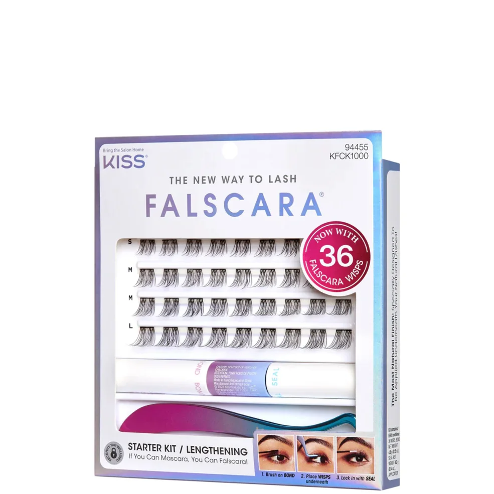 Kiss Falscara Eyelash - Wispies 100 30 pack Image 1