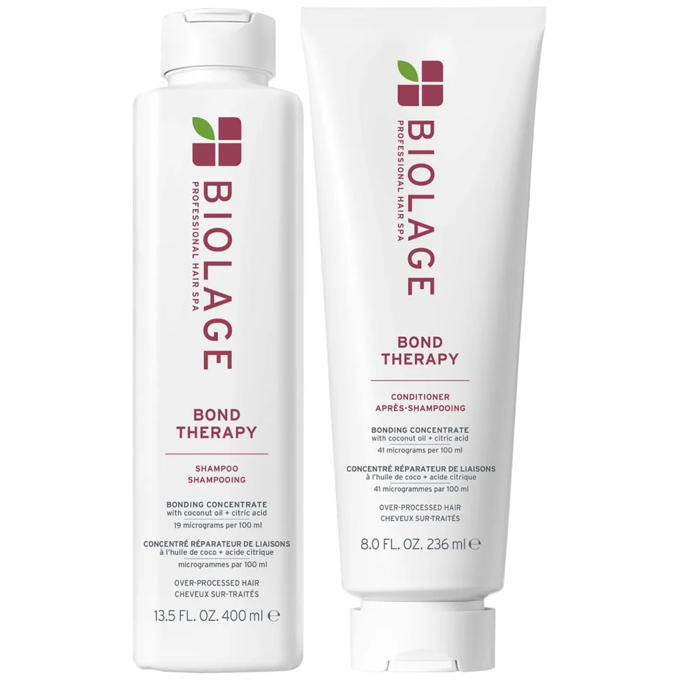 Biolage Bond Therapy Shampoo 400ml and Conditioner 236ml Duo Image 1