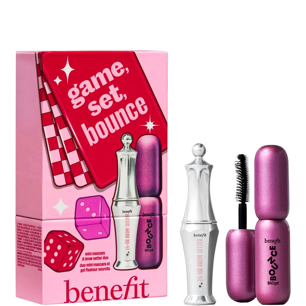 benefit Game Set Bounce Mascara and Brow Stocking Filler Gift Set (Worth £29.50) Image 1