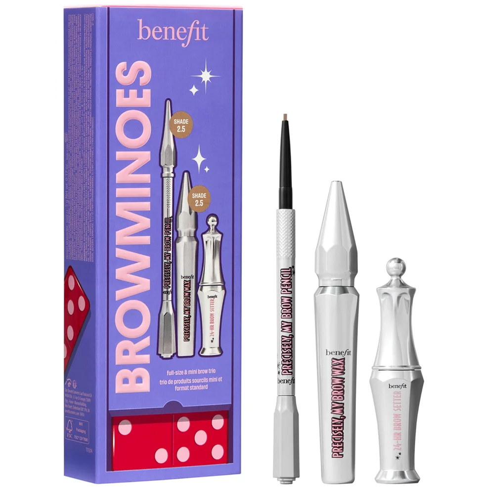benefit BROWminoes 2.5 Eyebrow Makeup 3-piece Gift Set (Worth £66.50) Image 1