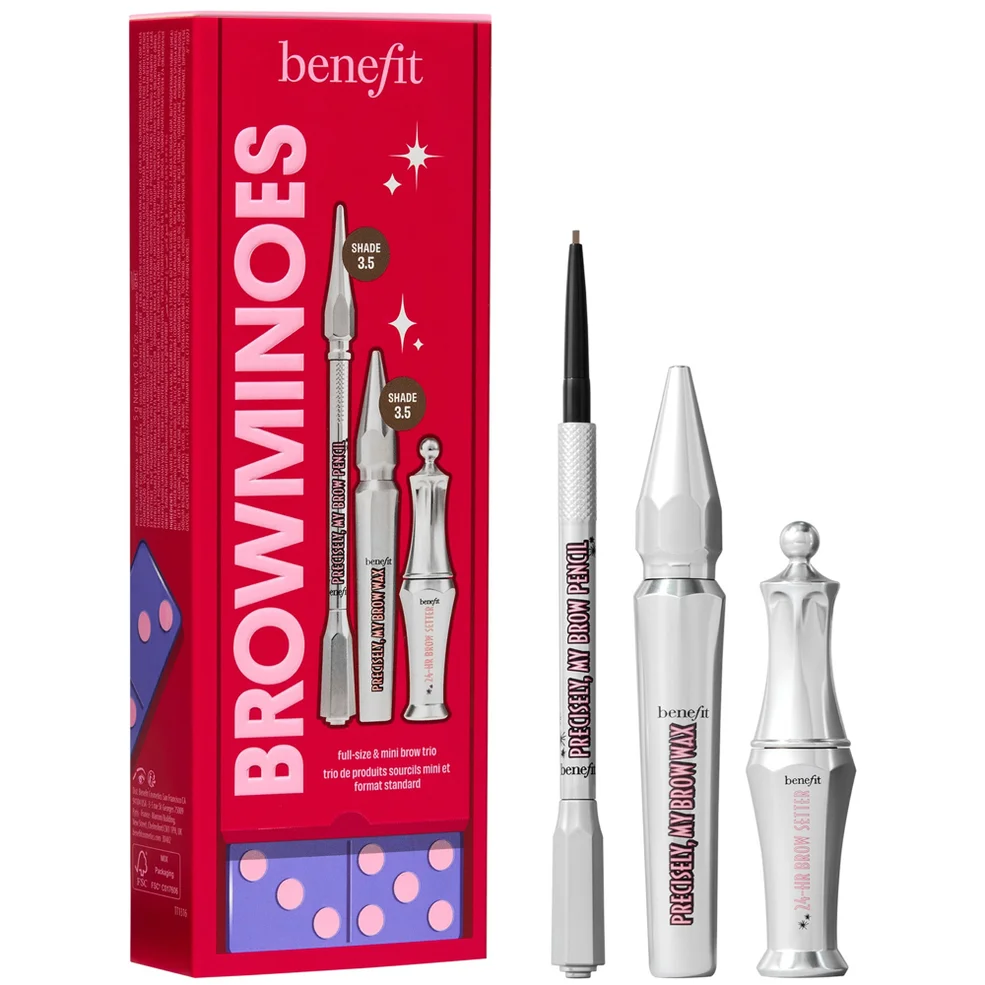 benefit BROWminoes 3.5 Eyebrow Makeup 3-Piece Gift Set (Worth £66.50) Image 1