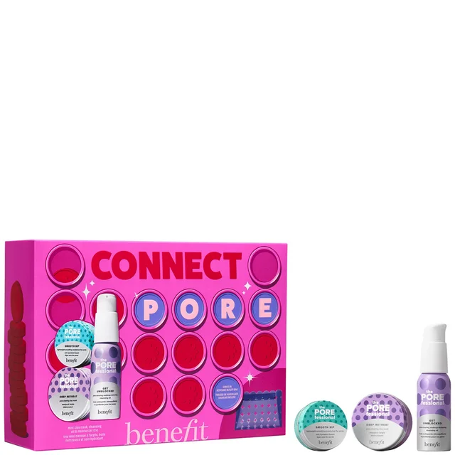 benefit Connect PORE Porefessional Skin Care Gift Set, with Limited Edition Beauty Bag (Worth £52)