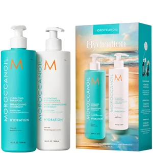 Moroccanoil Hydrating Shampoo and Conditioner 500ml Duo (Worth £82) - Size 500ml