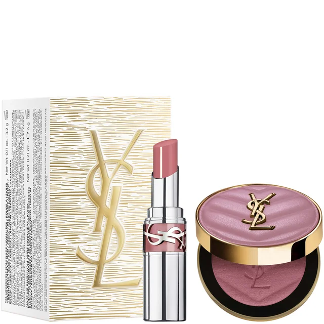 Yves Saint Laurent Make Me Blush Powder 44 & Loveshine lipstick 44 Gift Set (Worth £79)