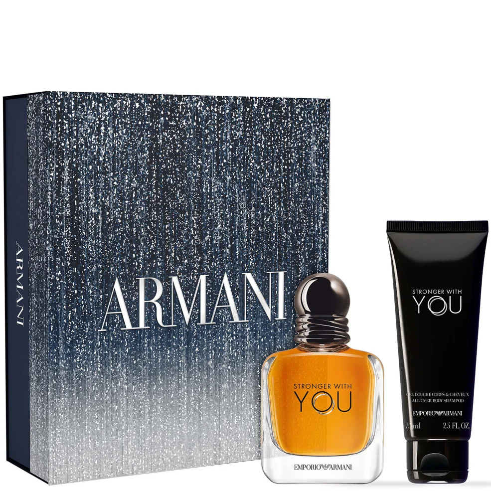 Armani Stronger With You Eau de Toilette 50ml Gift Set (Worth £75) Image 1