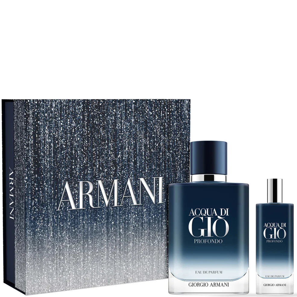 Armani Acqua di Gio Profundo Eau de Parfum 100ml Gift Set (Worth £122) Image 1