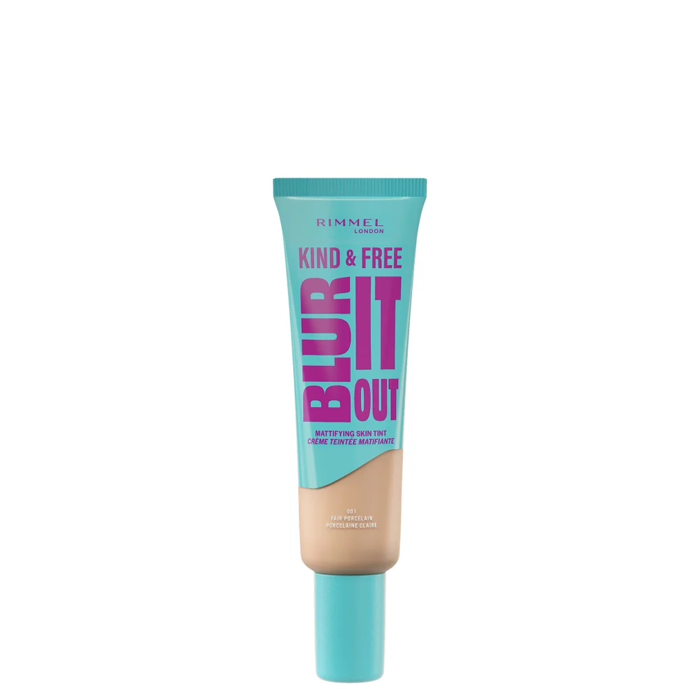 Rimmel London Kind & Free BLUR IT OUT Mattifying Skin Tint 30ml (Various Shades) Image 1