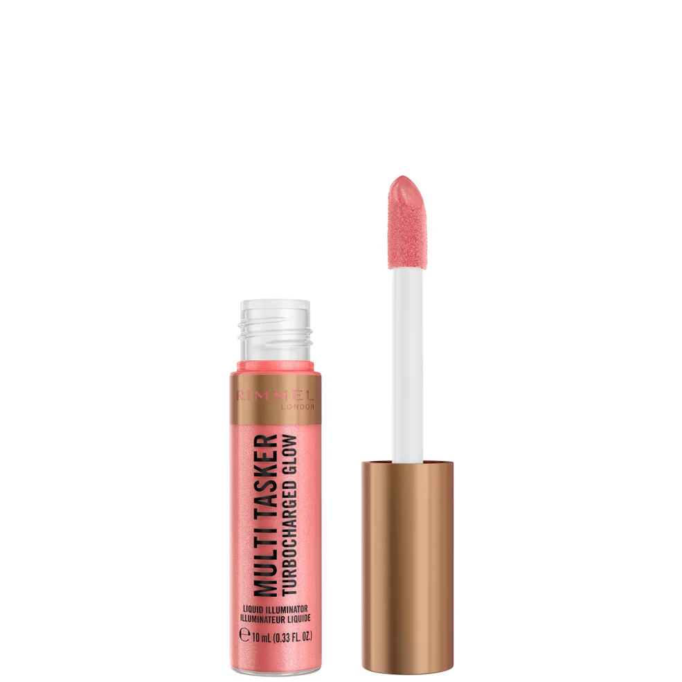 Rimmel Multi Tasker Turbocharged Glow Liquid Illuminator 10ml (Various Shades) Image 1