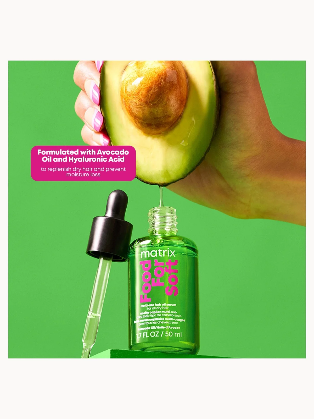Matrix Food for Soft Hydrating Shampoo 300ml, Conditioner 300ml, Multi-Use Hair Oil Serum 50ml and Mini Miracle Creator 20 45ml | LOOKFANTASTIC Matrix Food for Soft Hydrating Shampoo 300ml, Conditioner 300ml, Multi-Use Hair Oil Serum 50ml and Mini Miracle Creator 20 45ml | LOOKFANTASTIC