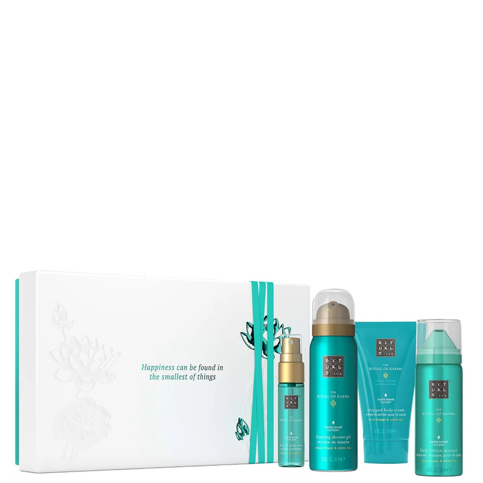 RITUALS The Ritual of Karma Lotus Flower & White Tea Bath & Body Small Gift Set (Worth £31.60) Image 1