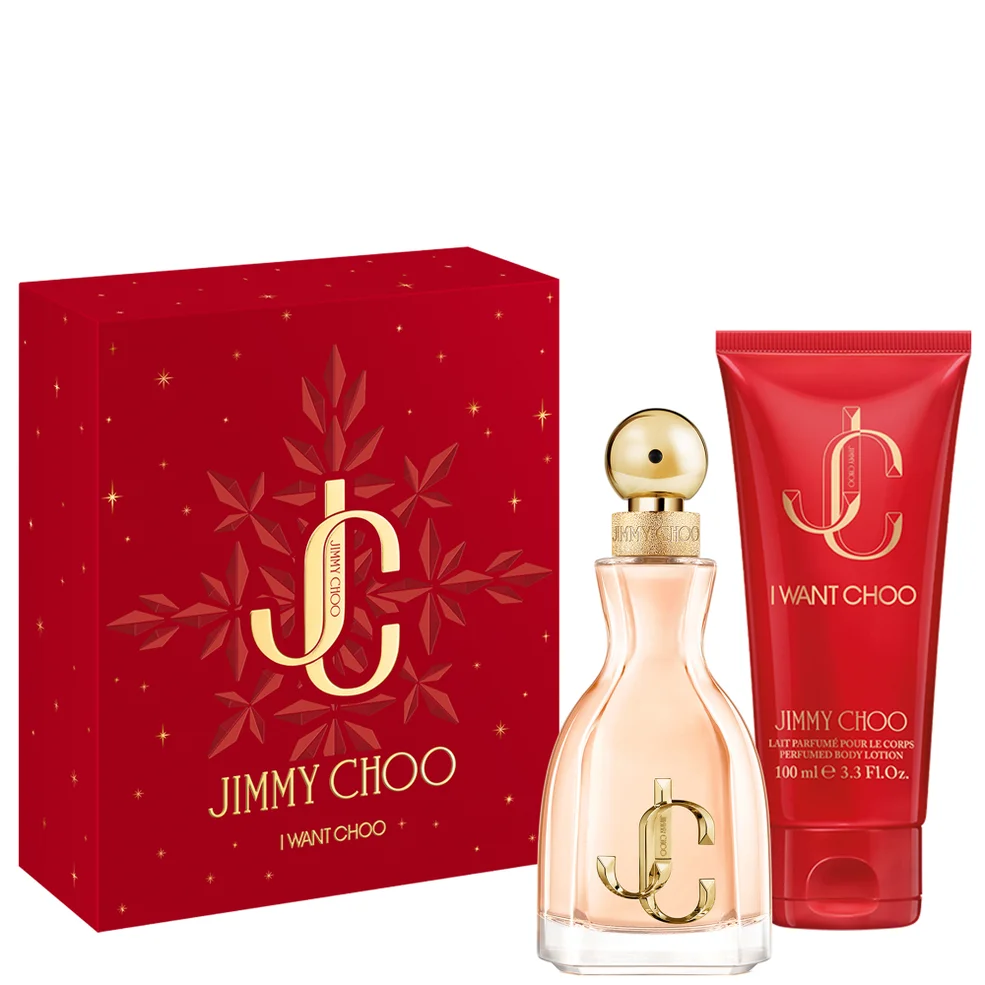 Jimmy Choo I Want Choo Eau de Parfum 60ml & 100ml Body Lotion Image 1