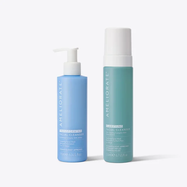 AMELIORATE Double Cleanse Duo (Worth £35)