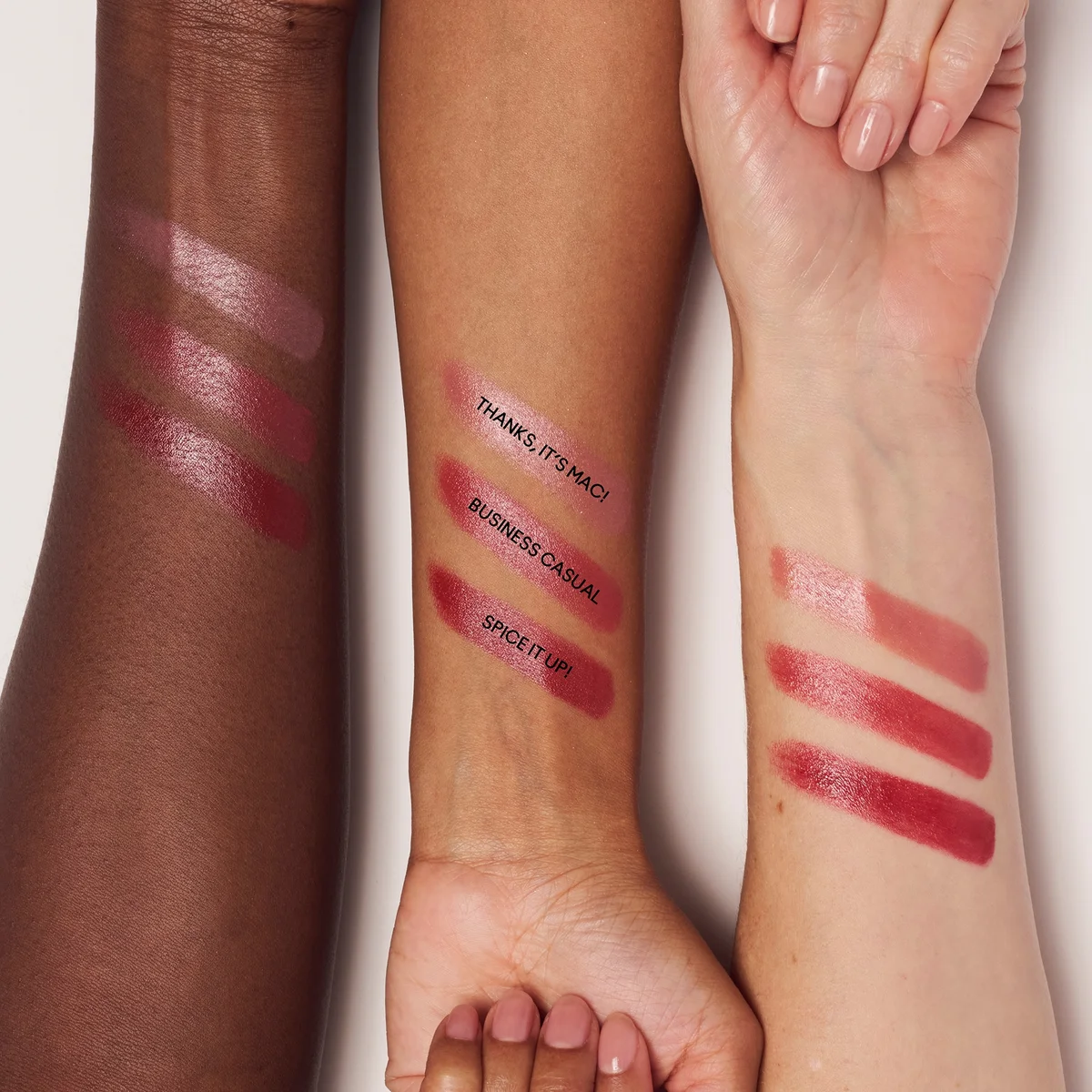 MAC Wildest Gleams Mini Lustreglass Lip Trio Classics (Worth £48) Image 2