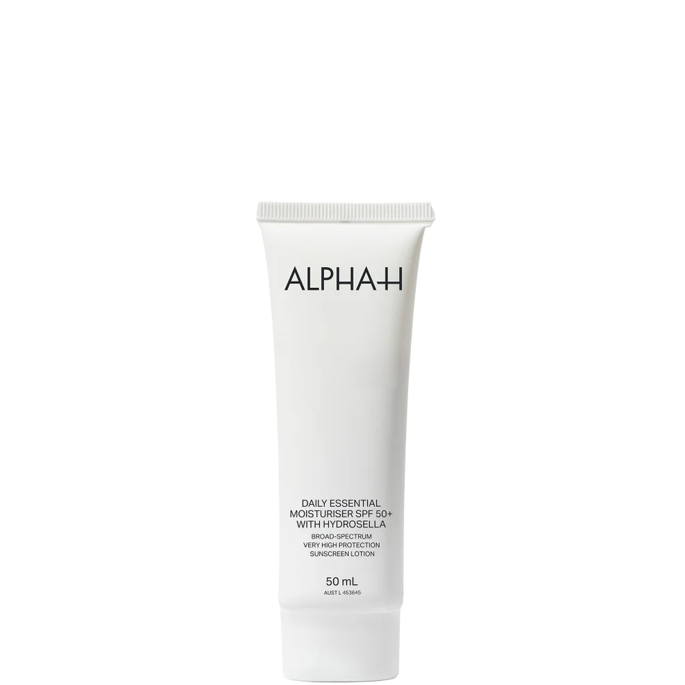 Alpha-H Daily Essential Moisturiser SPF 50+ with Hydrosella, 50ml Image 1