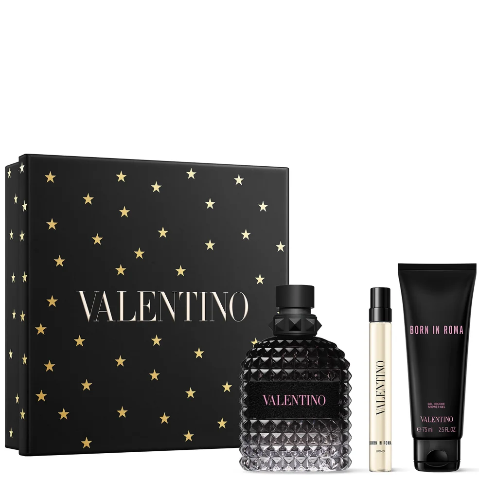 Valentino Born In Roma Uomo Eau de Parfum 100ml Gift Set (Worth £106.70) Image 1