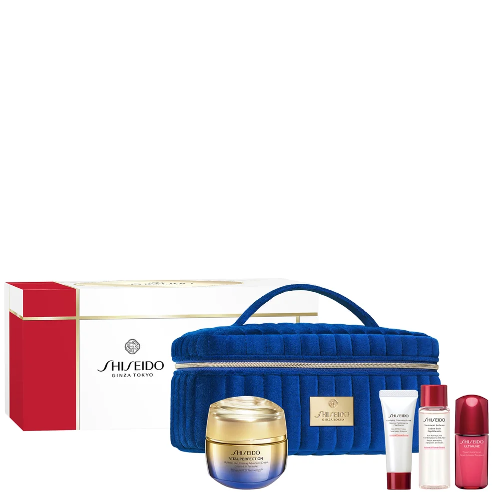 Shiseido Vital Perfection Advanced Holiday Pouch Set Image 1