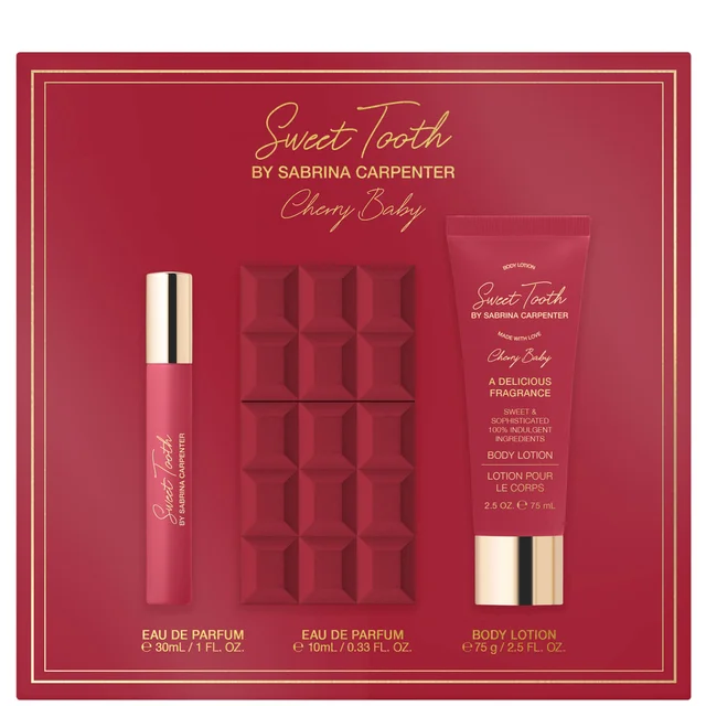 Sabrina Carpenter Cherry Baby Eau de Parfum Gift Set (Worth £55)