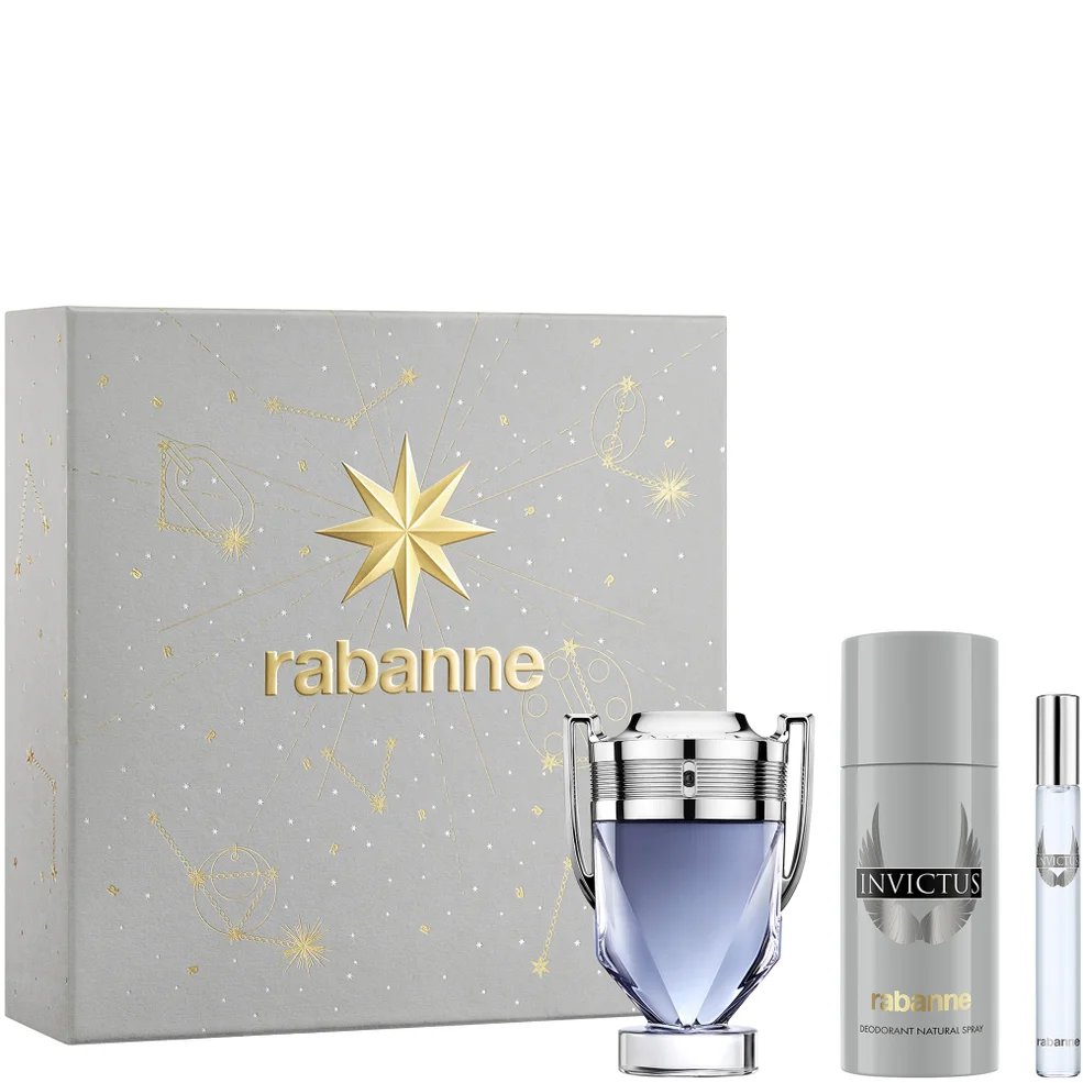 Rabanne Invictus Eau de Toilette 100ml Gift Set (Worth £135) Image 1