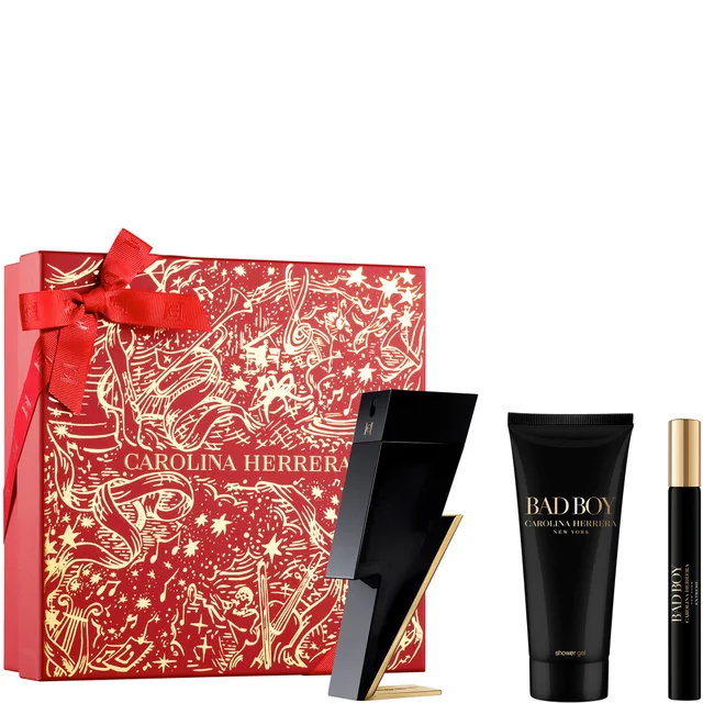 Carolina Herrera Bad Boy Eau de Toilette 100ml Gift Set (Worth £144)