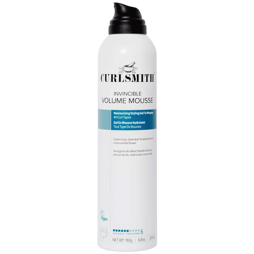 Curlsmith Invincible Volume Mousse 200ml Image 1