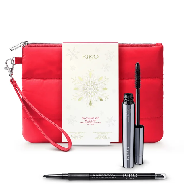 KIKO Milano Skiglam Black Duo Eyes Gift Set (Worth £24.48)