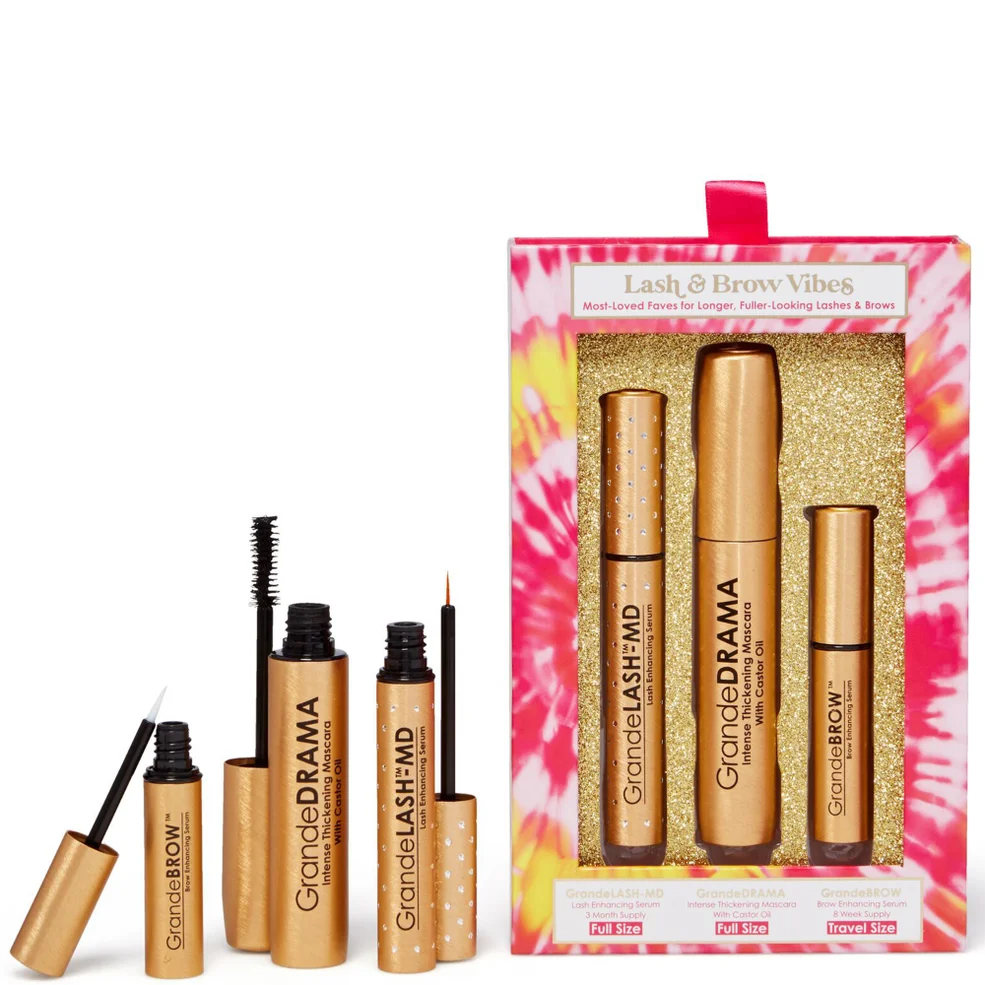 Grande Cosmetics Lash and Brow Vibes (Worth £121) Image 1
