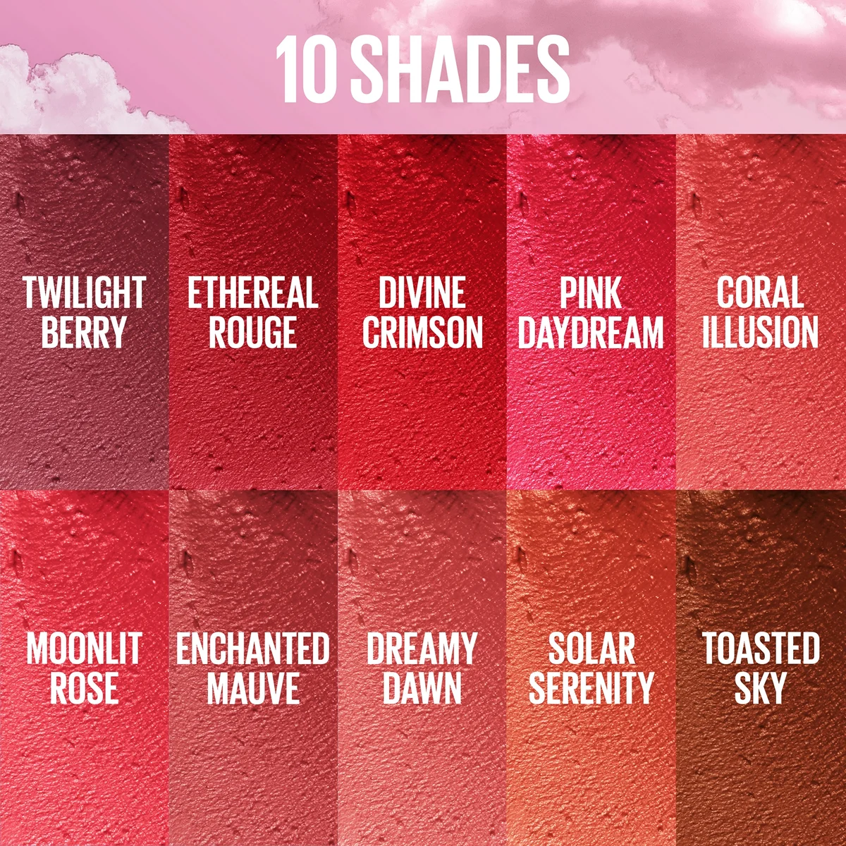 Maybelline New York Cloudtopia Blush Cheek & Lip Mousse Up to 14H Cheek Colour (Various Shades) Image 8