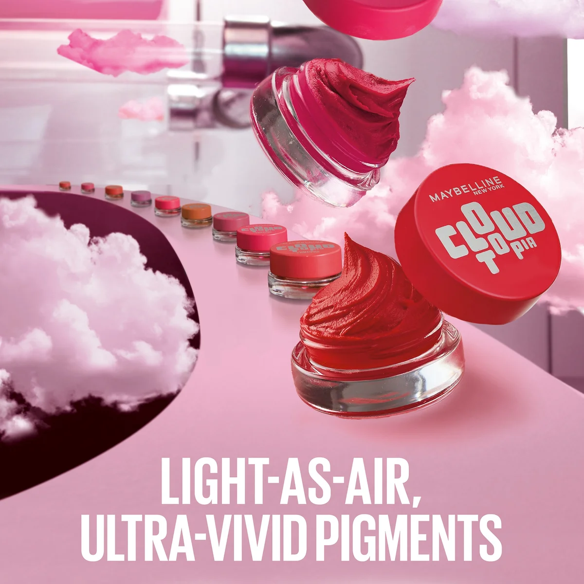Maybelline New York Cloudtopia Blush Cheek & Lip Mousse Up to 14H Cheek Colour (Various Shades) Image 7