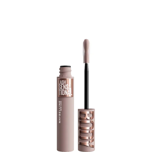 Maybelline Lash Sensational, Body Mascara, Volumizing up to 24H Lift, Smudge-resistant, Flake-resistant, Clump-resistant, Shade: Black