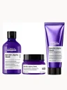 L'Oréal Professionnel Keratin Alpha Sleek Shampoo, Hair Mask & Smooth Transformer Bundle - Antifrizz