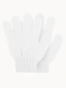 Rose & Caramel Exfoliating Gloves - White