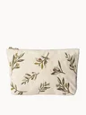 Elizabeth Scarlett Olive Branch Canvas Everyday Pouch - Cream