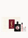 YSL Black Opium Eau de Parfum 90ml with Travel Spray & Mini Lipstick Gift Set (Worth £177)