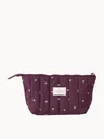 The Flat Lay Co Essential Makeup Pouch - Chocolate Plum